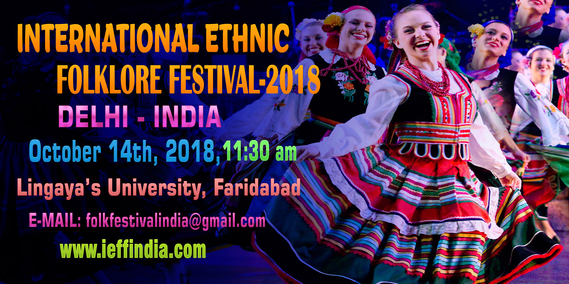 International Ethnic Folklore Festival - 2018, South Delhi, Delhi, India