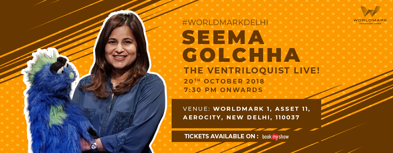 Seema Golchha - The Ventriloquist Performing Live, South Delhi, Delhi, India