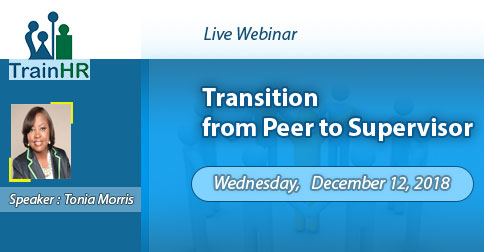 Transition from Peer to Supervisor, Fremont, California, United States