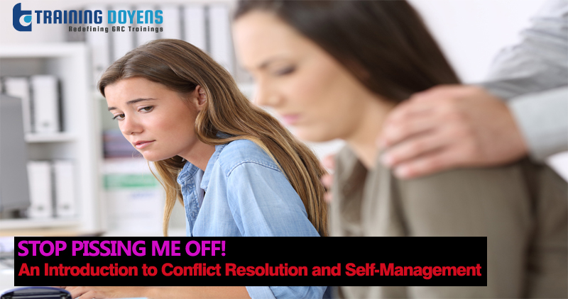 STOP PISSING ME OFF! An Introduction to Conflict Resolution and Self-Management, Denver, Colorado, United States