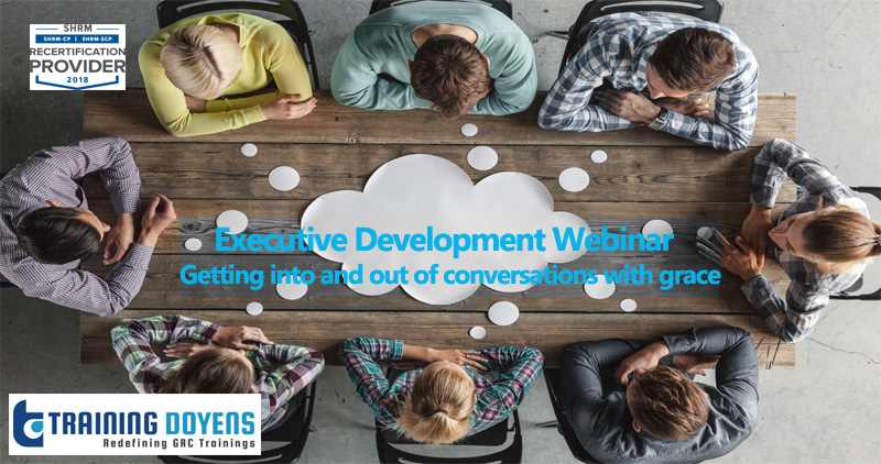 Online Executive Development Webinar: Getting into and out of conversations with grace, Denver, Colorado, United States