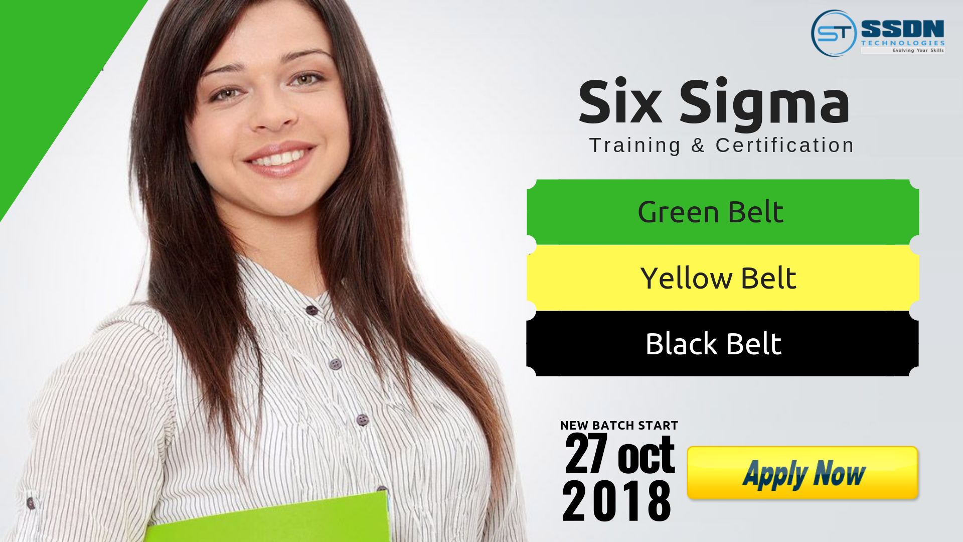 Registration Free: Six Sigma Green Belt & yellow belt Training & Certification, Gurgaon, Haryana, India