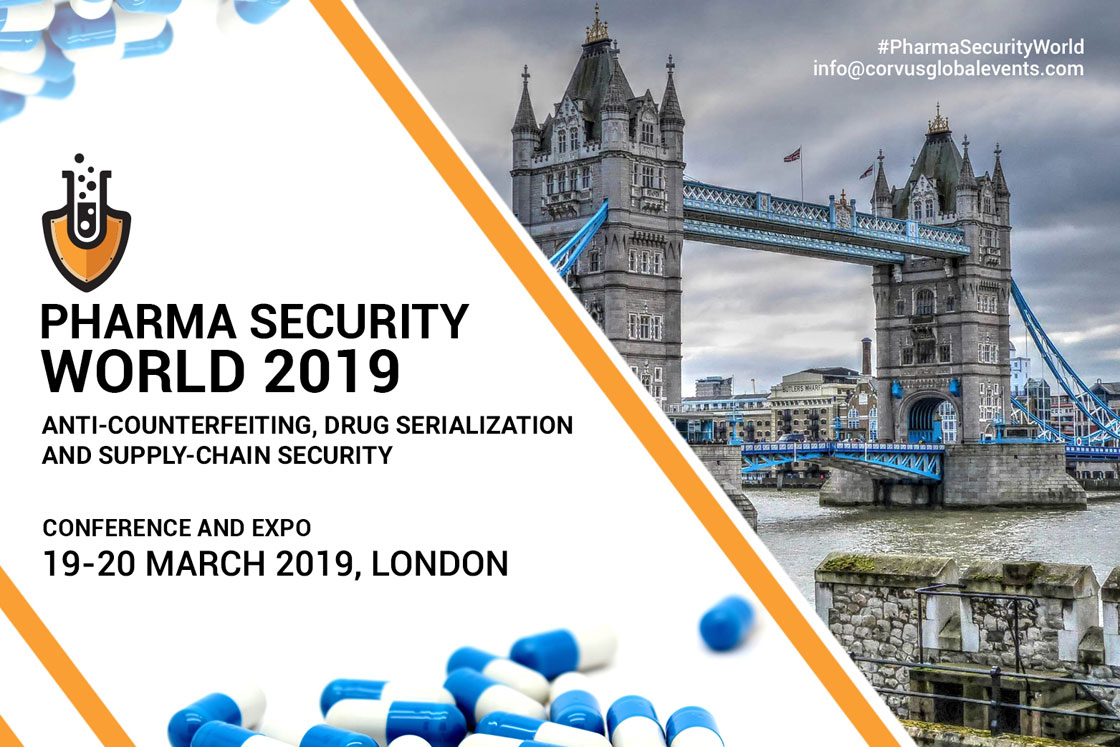 Pharma Security World 2019, London, England, United Kingdom