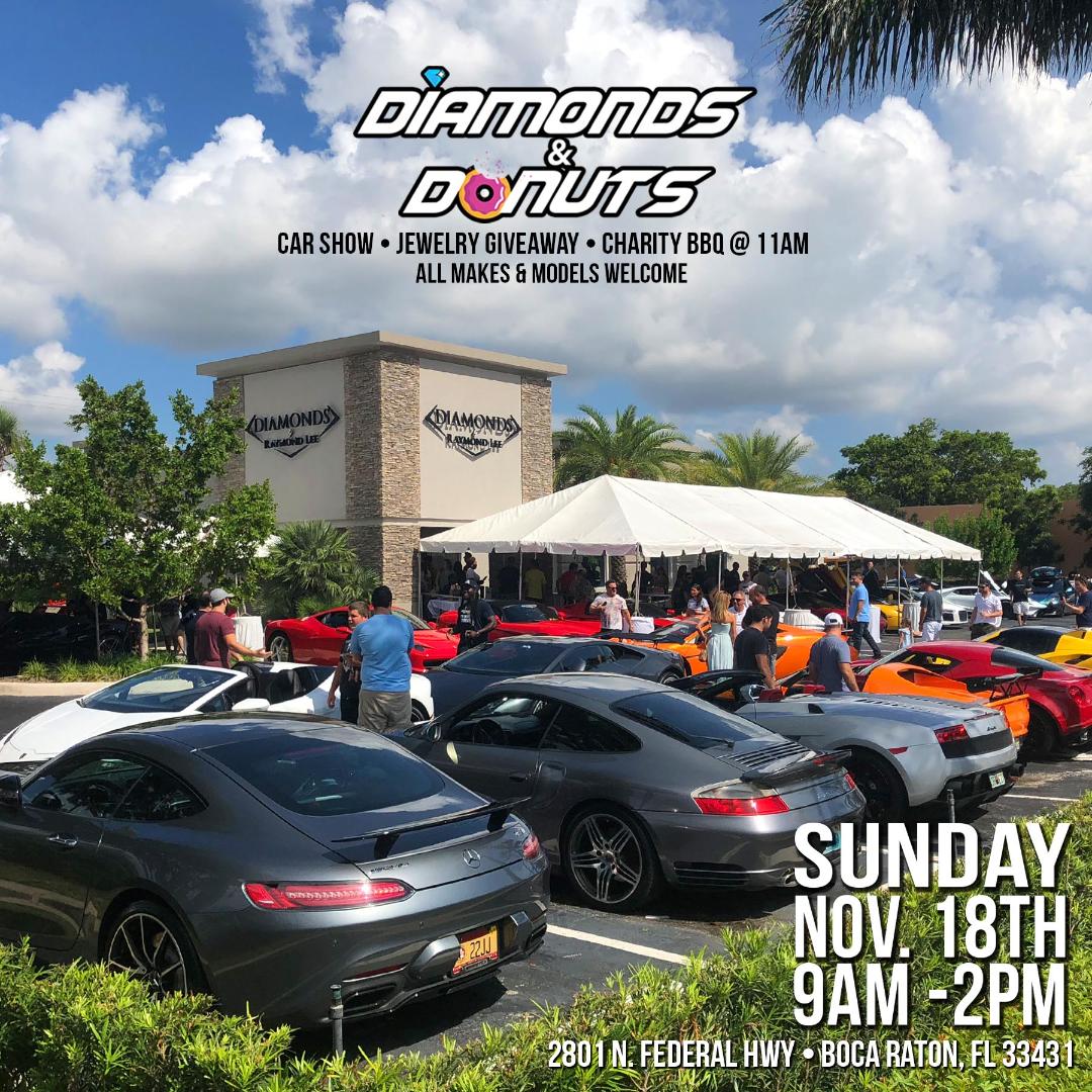 Diamonds & Donuts Car Show, Palm Beach, Florida, United States