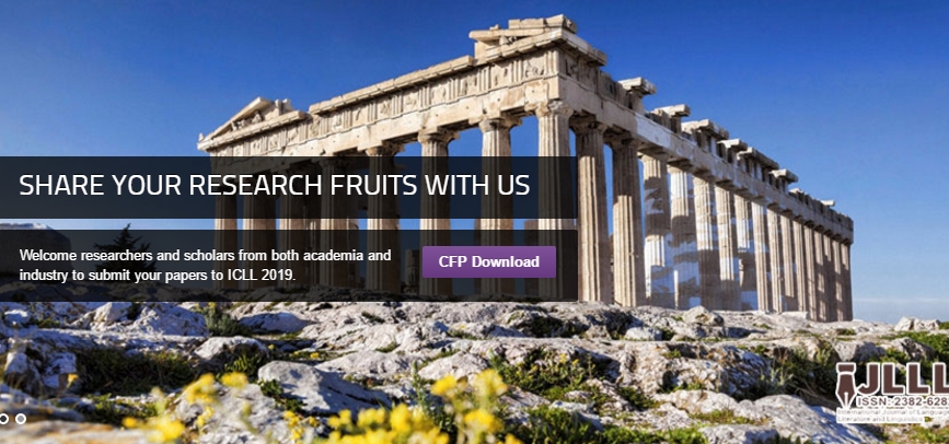 2019 3rd International Conference on Literature and Linguistics (ICLL 2019), Athens, Central Greece, Greece
