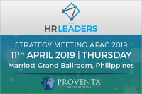 HR Leaders Strategy Meeting 2019 in Manila | Proventa