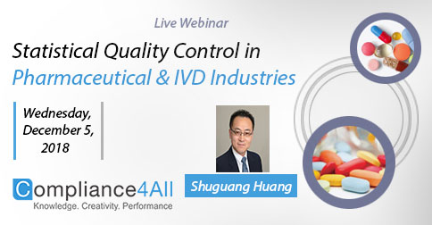 Statistical Quality Control in Pharmaceutical and (IVD Industries), Fremont, California, United States