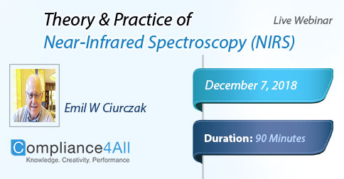 Theory and Practice of Near-Infrared Spectroscopy (NIRS), Fremont, California, United States