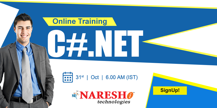 C#.Net Online Training in USA - NareshIT, Dallas, Texas, United States
