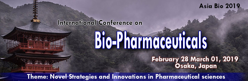 International Conference on Bio-Pharmaceuticals, Osaka, Japan, Japan