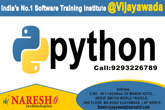 Best Python Training Institute In Vijayawada NareshIT, Krishna, Andhra Pradesh, India