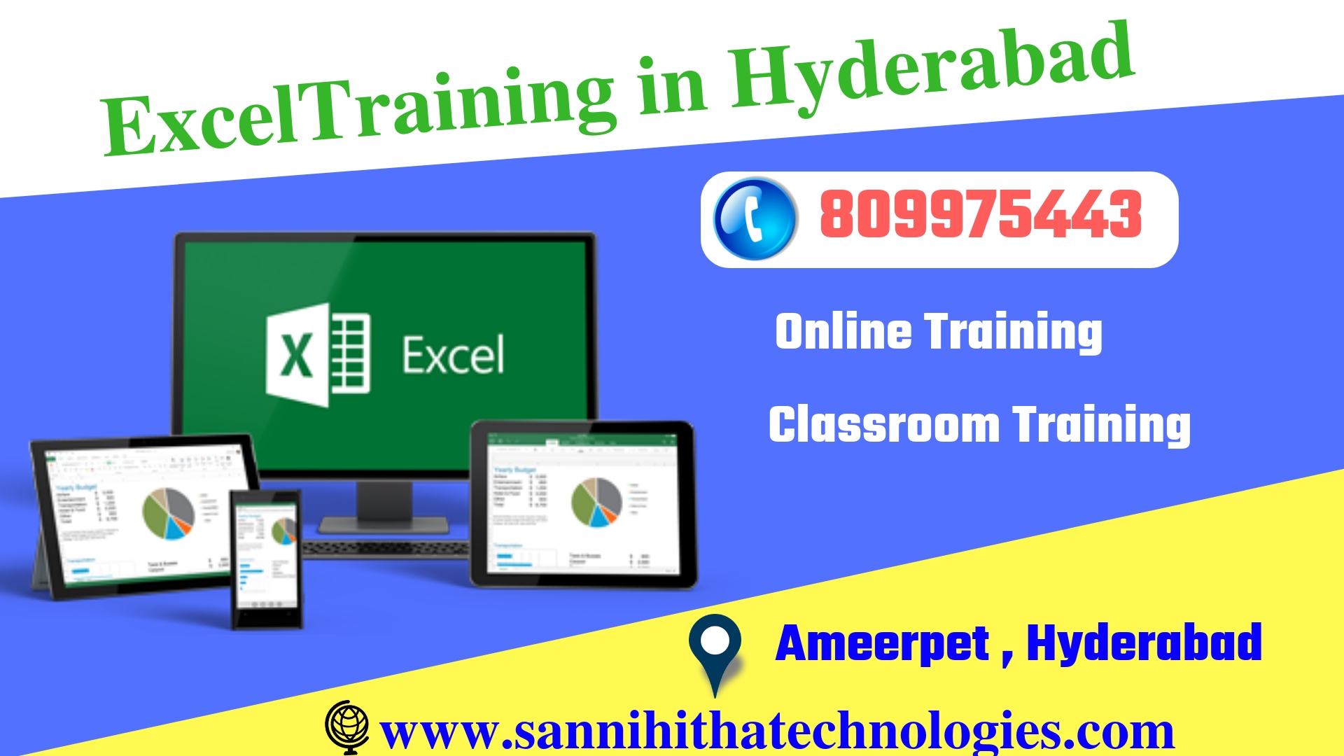 Excel Training in Hyderabad, Hyderabad, Andhra Pradesh, India