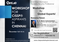 CISSP® (Certified Information Systems Security Professional) Workshop by Global Experts