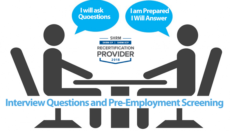 Interview Questions and Pre-Employment Screening: What Every Employer Needs to Know - Title VII, ADA/ADAAA, PDL, GINA, I-9s and Affirmative Action: 2 Hour Boot Camp, Denver, Colorado, United States