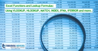 Webinar on Excel Functions and Lookup Formulas: Using VLOOKUP, HLOOKUP, MATCH, INDEX, IFNA, IFERROR and more..
