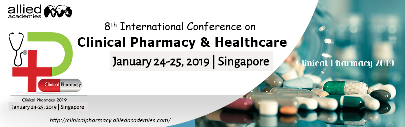 8th World Congress on Clinical Pharmacy & Healthcare, Singapore, Central, Singapore