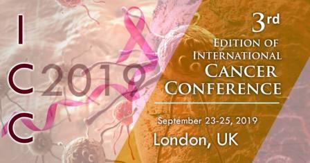 3rd Edition of International Cancer Conference, London, UK,London,United Kingdom
