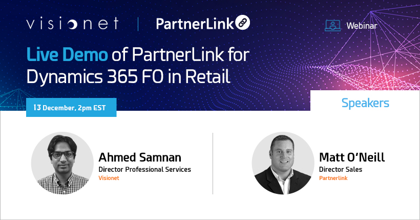 Webinar: Live Demo of PartnerLink for Dynamics 365 FO in Retail, Cranbury, New Jersey, United States