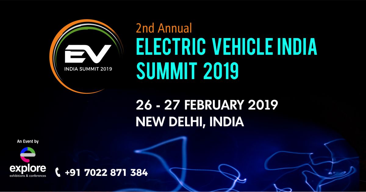 Electric Vehicle India Summit 2019 (2nd Annual), Central Delhi, Delhi, India