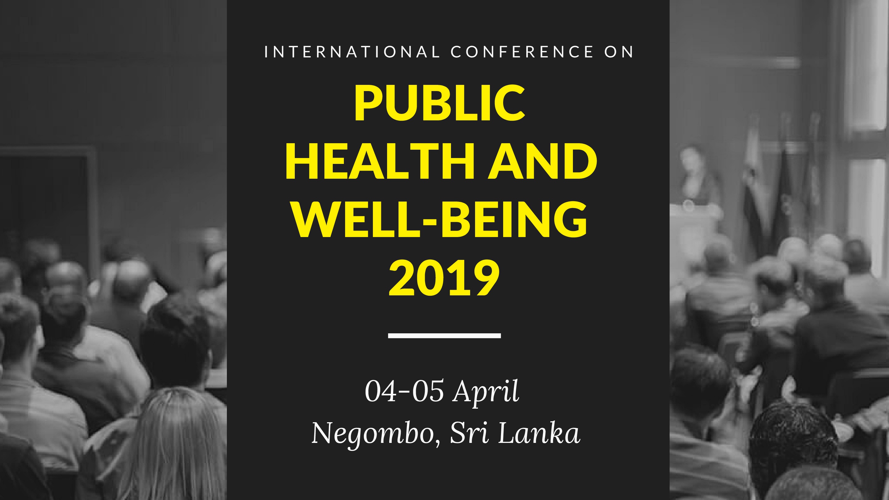 International Conference on Public Health and Well-being, Heritance Negombo, Sri Lanka