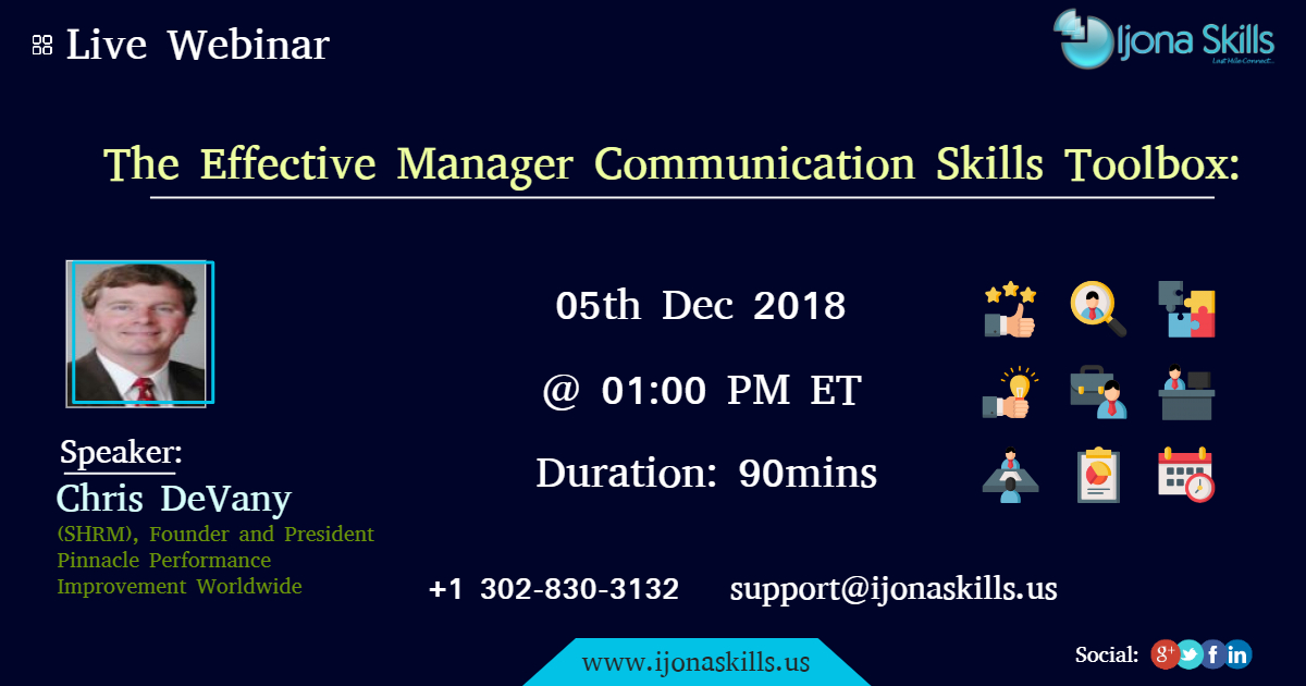 The Effective Manager Communication Skills Toolbox: Making Listening, Constructive Feedback, Conflict Resolution and Coaching Work for You, Your Team and Bottom-Line Results, Middletown, Delaware, United States