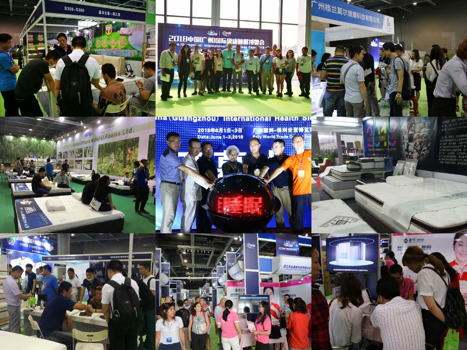 2019 China (Guangzhou) International Health Sleep Expo, Guangzhou, Guangdong, China