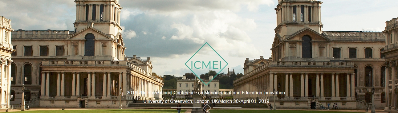 The 7th International Conference on Management and Education Innovation (ICMEI 2019), London, United Kingdom