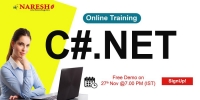 Attend Free Demo On C#.NET Online Training by Real-Time Expert.