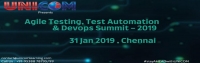 Agile Testing Test Automation DevOps Summit- Chennai 2019