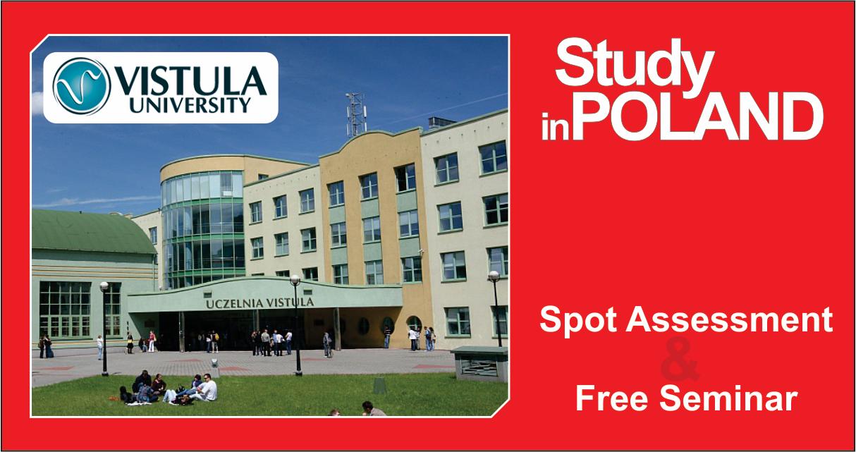 Study in Warsaw Poland - Vistula University Admission Open, Surat, Gujarat, India