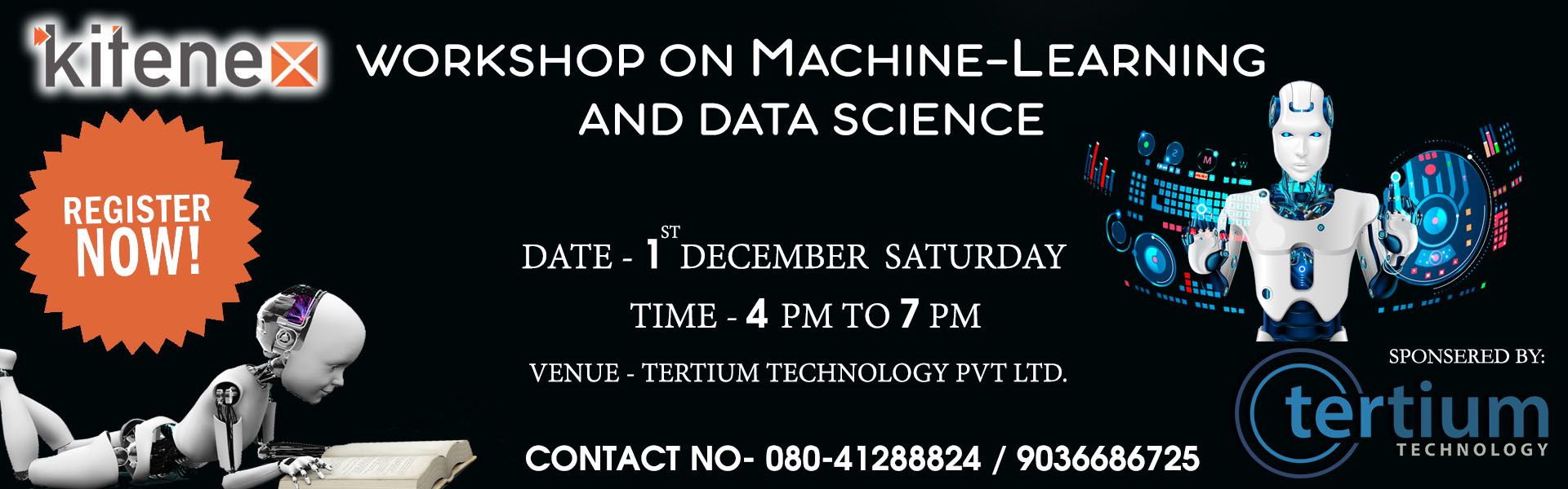 Workshop on Machine Learning and Data Science, Bangalore, Karnataka, India