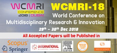 International conference on Multidisciplinary Research and Innovation in Dubai, Dubai, United Arab Emirates