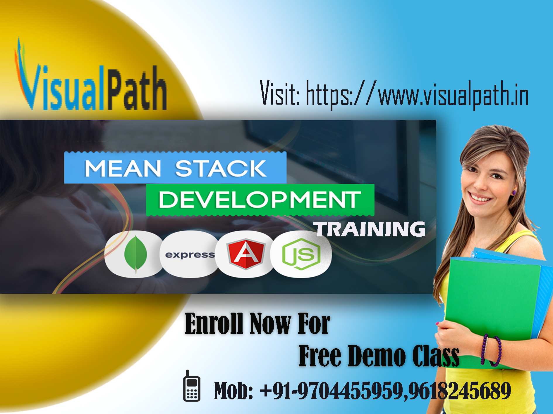 MEAN Stack Training Course | Best MEAN Stack Training - Visualpath, Hyderabad, Andhra Pradesh, India