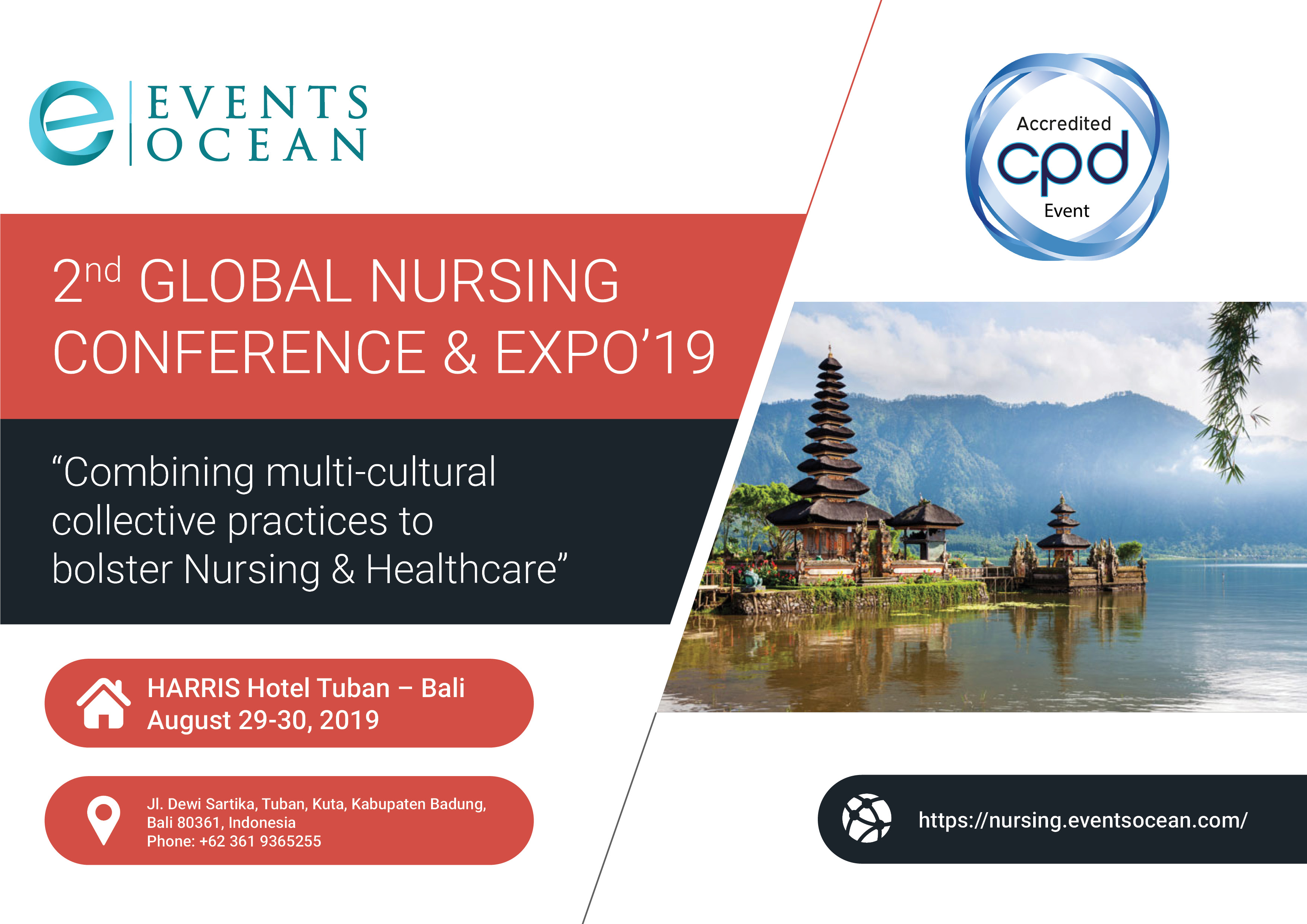 2nd Global Nursing Conference & Expo, Denpasar, Bali, Indonesia