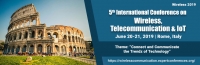 5th International Conference on Wireless, Telecommunication & IoT