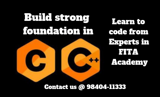 C++ Training in Chennai, Chennai, Tamil Nadu, India