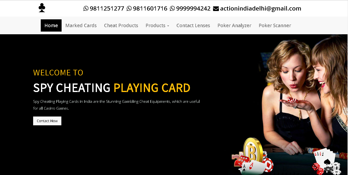 Spy +91-9999994242 Cheating Playing Cards in Delhi - Spy Cheating Playing Cards in India, New Delhi, Delhi, India