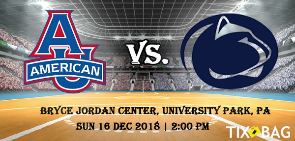 Buy Penn State Lady Lions vs. American University Eagles [WOMEN] Tickets on Tixbag, Sun 16 12 2018, University Park,PA, University Park, Pennsylvania, United States
