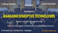 Conclave on 'Managing  Disruptive Technologies'
