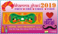 Khamma Ghani - Dil Se Desi New Year 2019 Party At Hotel Savi Regency Jaipur