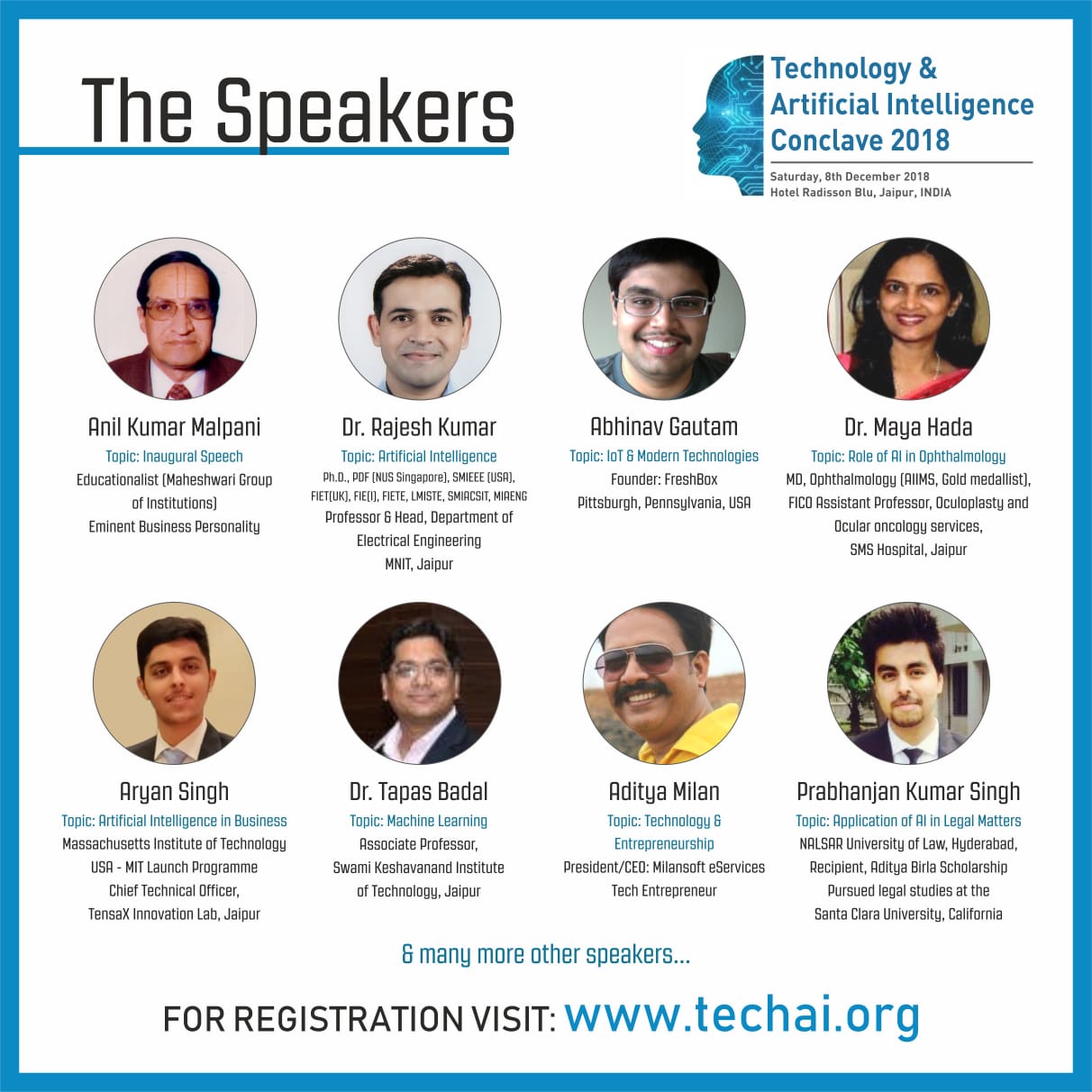 The Technology and Artificial Intelligence conclave 2018, Jaipur, Rajasthan, India