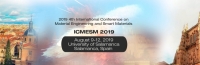 2019 4th International Conference on Material Engineering and Smart Materials（ICMESM 2019）