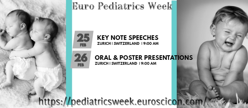8th International Conference on Euro Pediatrics Week, Zurich, Zürich, Switzerland