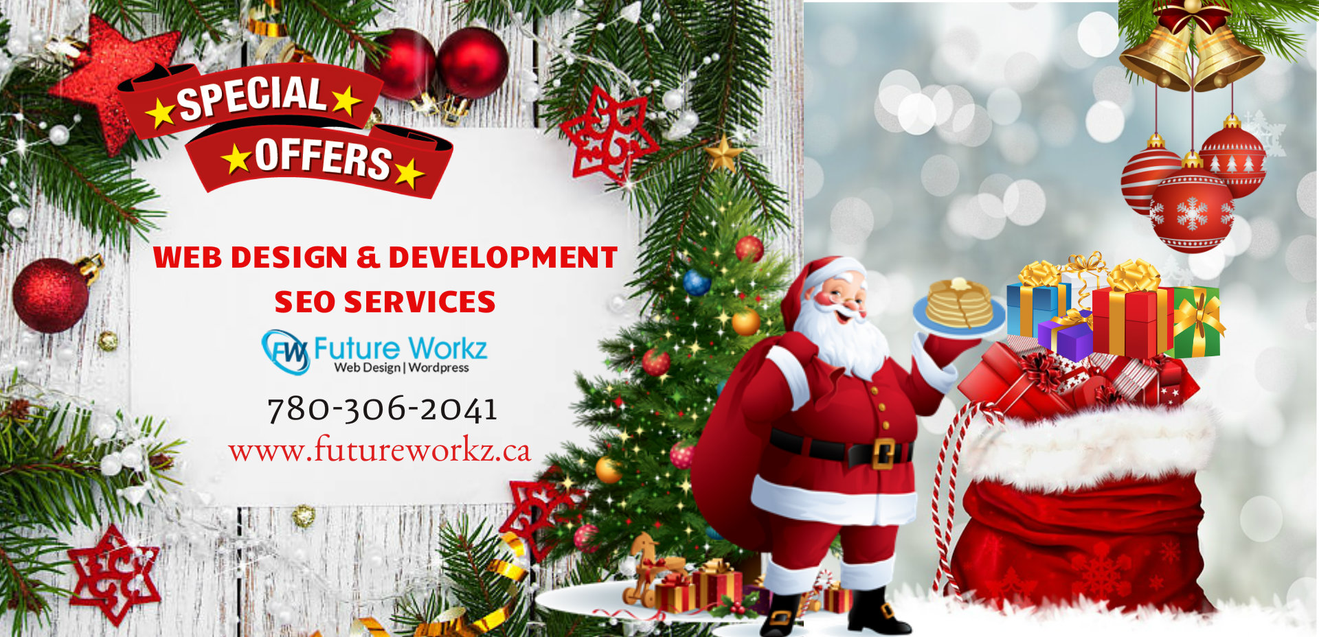 Christmas special offers in Edmonton - Web Design Company, Edmonton, Alberta, Canada
