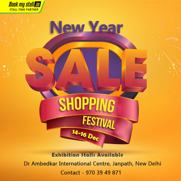New Year Shopping Festival at Janpath - BookMyStall, New Delhi, Delhi, India