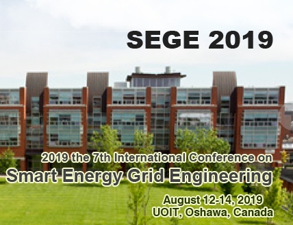 2019 the 7th international conference on Smart Energy Grid Engineering (SEGE 2019), Ontario, Canada