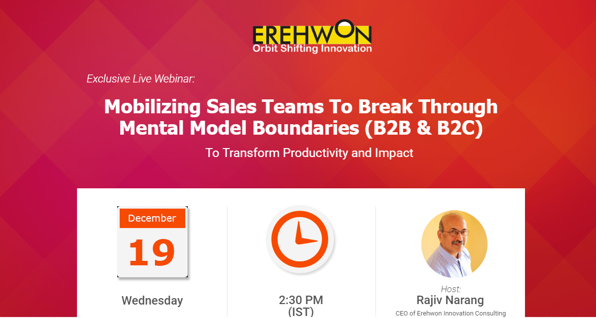How To Mobilizing Sales Teams To Break Through Mental Model Boundaries (B2B & B2C), Bangalore, Karnataka, India
