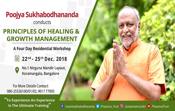 Principles of Healing & Growth Management, Bangalore, Karnataka, India