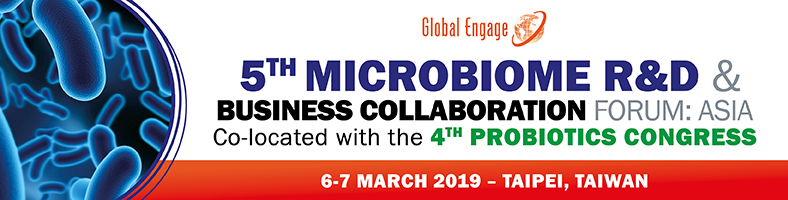 5th Microbiome R&D and Business Collaboration Congress Asia 2019, Taipei, Taiwan