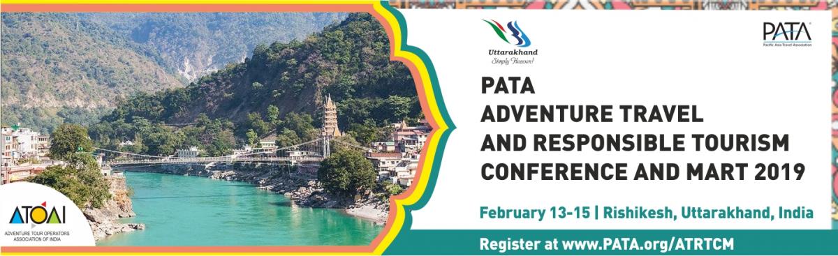 PATA Adventure Travel and Responsible Tourism Conference and Mart 2019, Haridwar, Uttarakhand, India